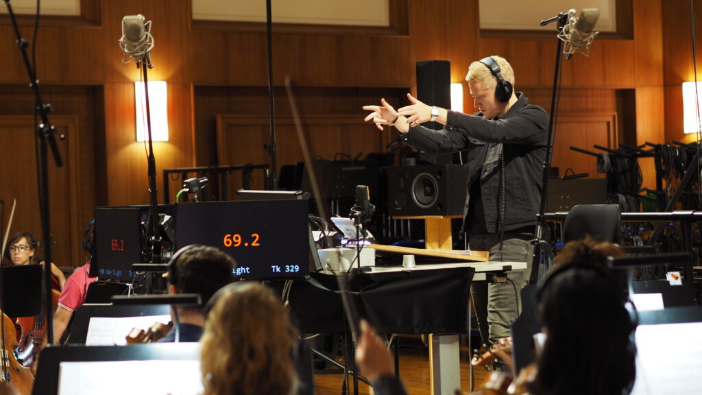 HMW Recording Session Hollywood Music Workshop at Synchron Stage Vienna with Conrad Pope